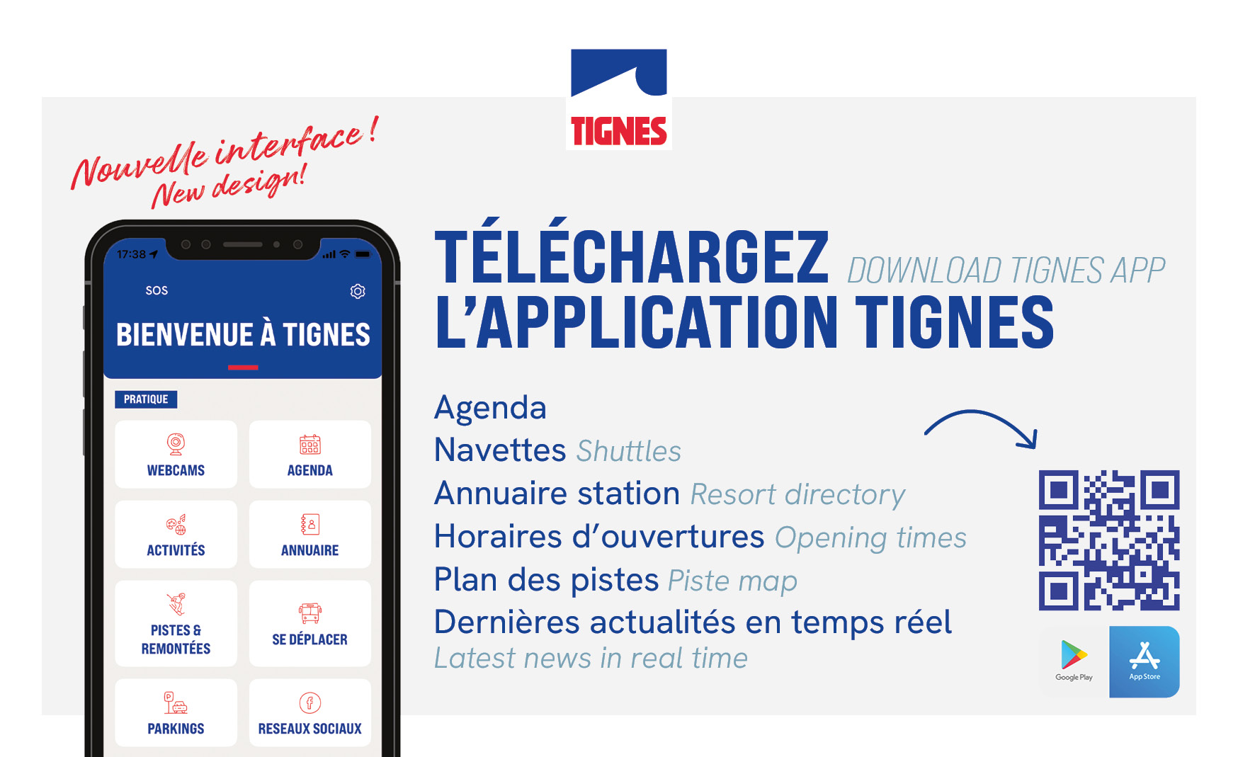 Les informations de la station à portée de main